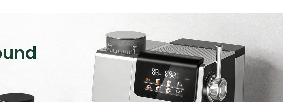 OAIRSIS espresso machine in a bright kitchen